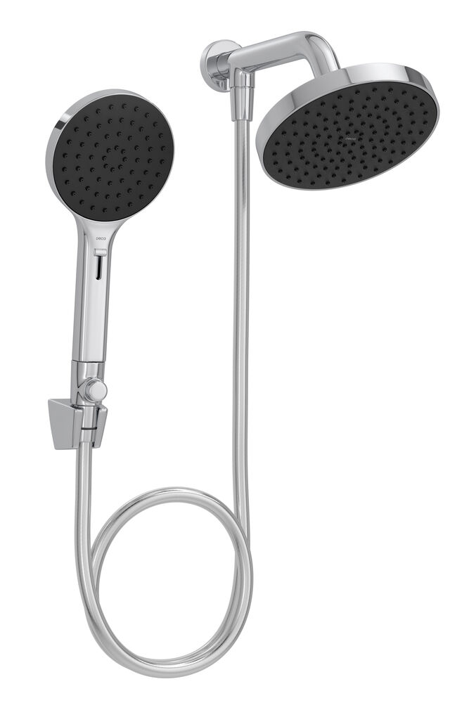 Chuveiro Com Desviador Redondo Flex Plus Cromado Deca