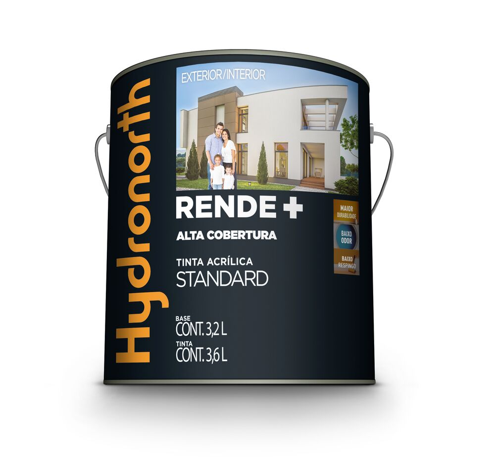 Tinta Acrilica 3,6l Standard Cromio Fosco Hydronorth