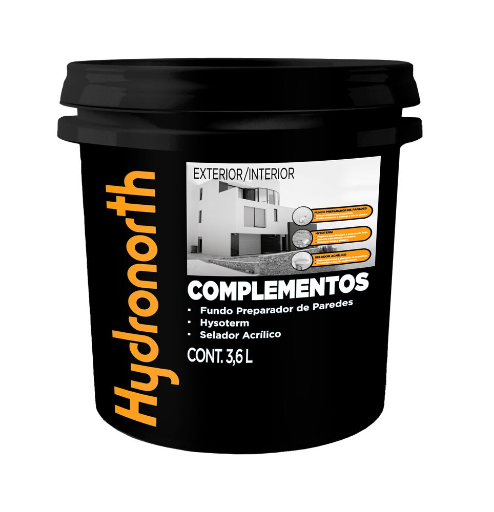 Resina 3,6l Solvente Complemento Incolor Hydronorth