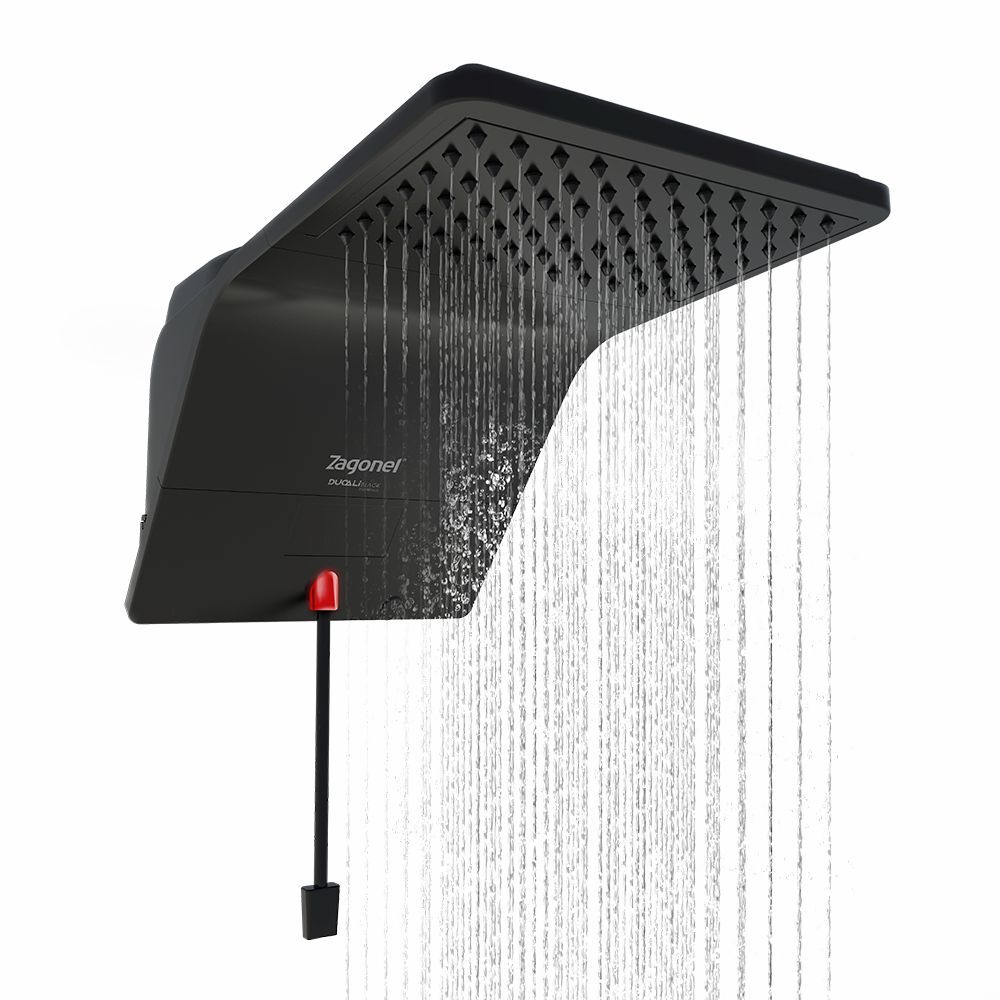 Chuveiro Eletrônico Ducali Black Preto Zagonel