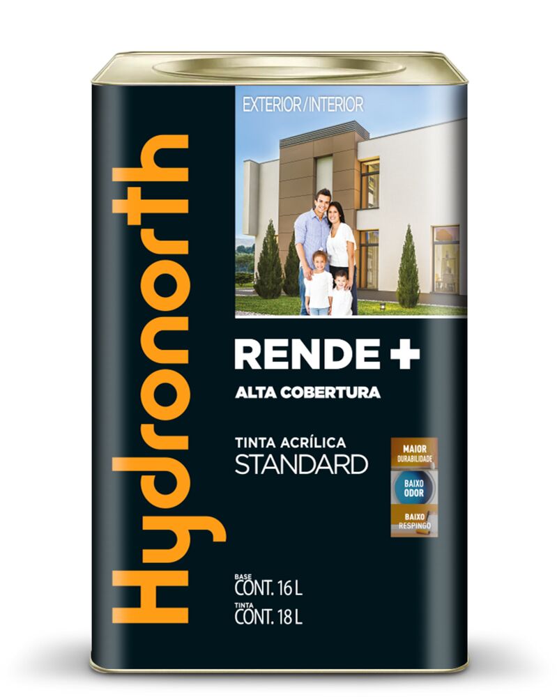 Tinta Acrilica 18l Standard Elefante Fosco Hydronorth