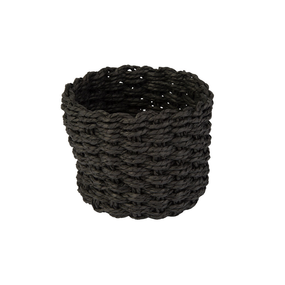 Cesto Organizador Aurora Azul/preto 15cm Diagonal