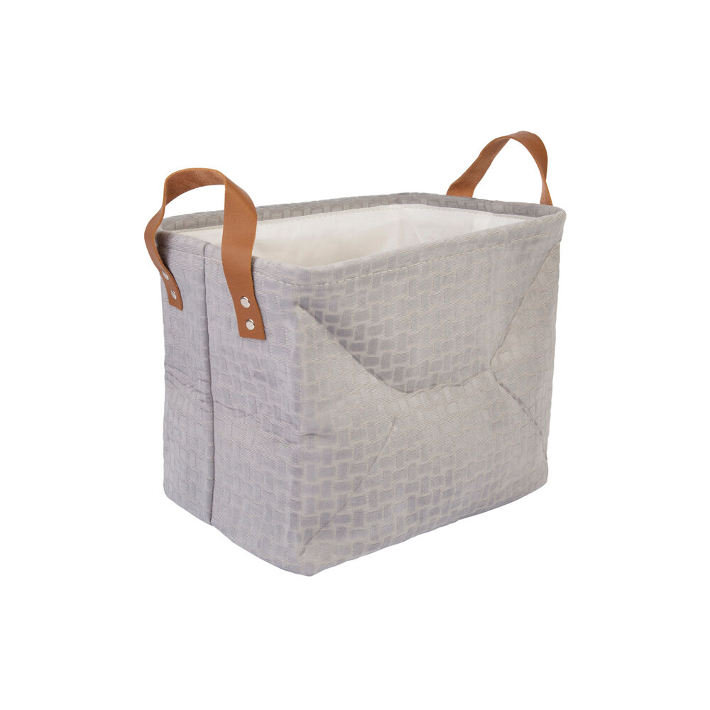 Cesto Organizador 30x20x25cm Lumpur Azul Casa&ideia