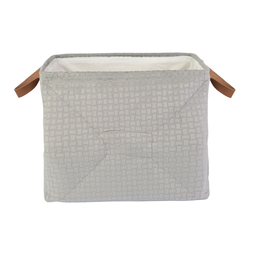 Cesto Organizador Lumpur Azul 30x20x25cm Diagonal