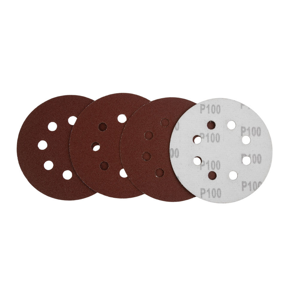 Disco Velcro 125mm com 5 Unidades G100 Brico Forte