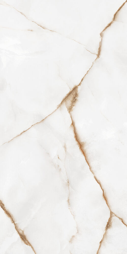 Porcelanato Thasos Branco Retificado Polido 62x121cm Damme