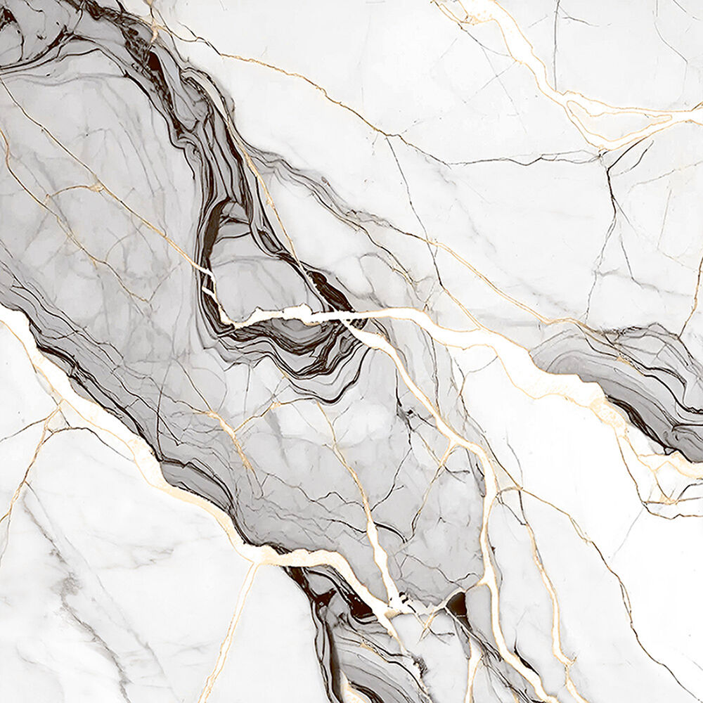 Piso Cerâmico Bianco Supreme Marmorizado Retificado Polido 82x82cm Ilhabella