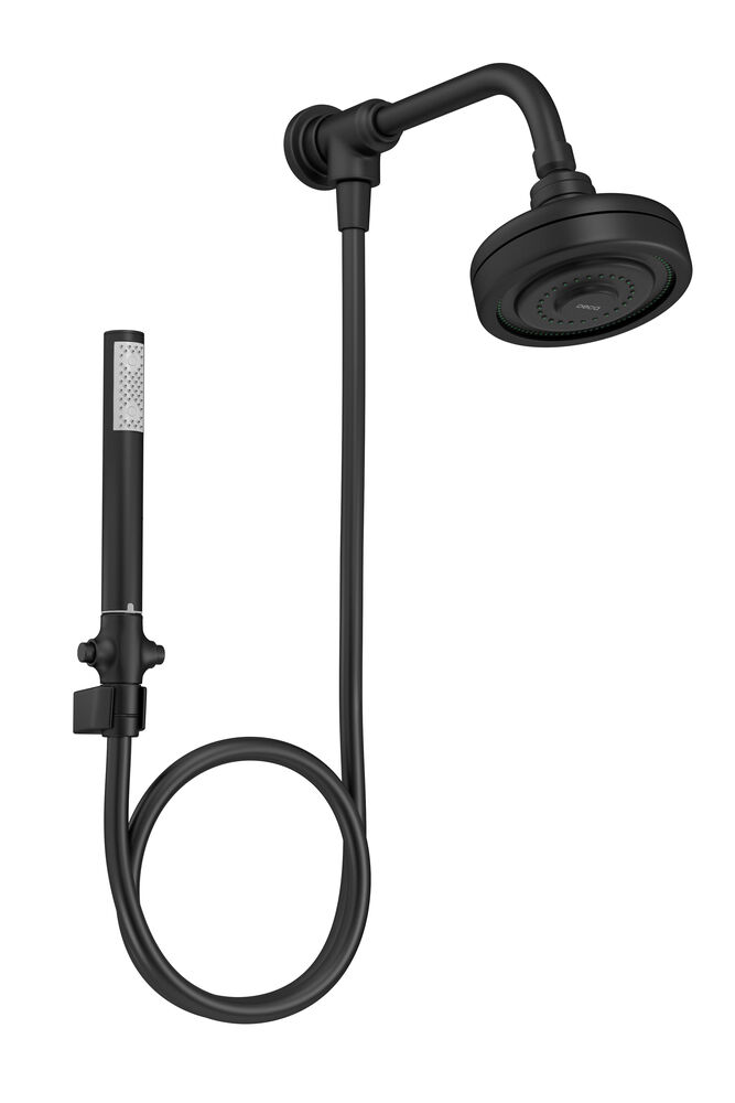 Chuveiro com Desviador Acqua Plus Preto Fosco Deca