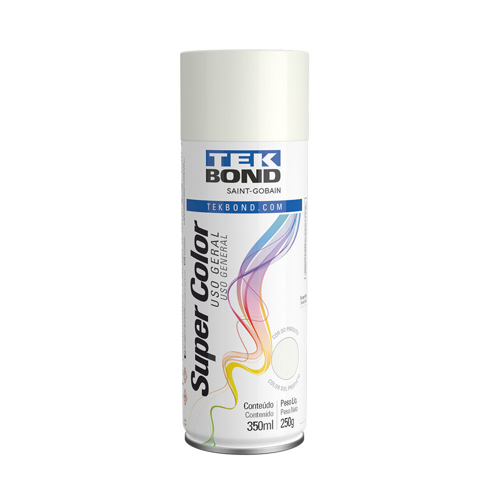 Tinta Spray Branco Fosco 350ml Tekbond