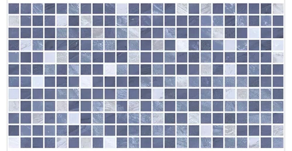 Piso Cerâmico 31x59cm Mosaic Blue Ilhabella