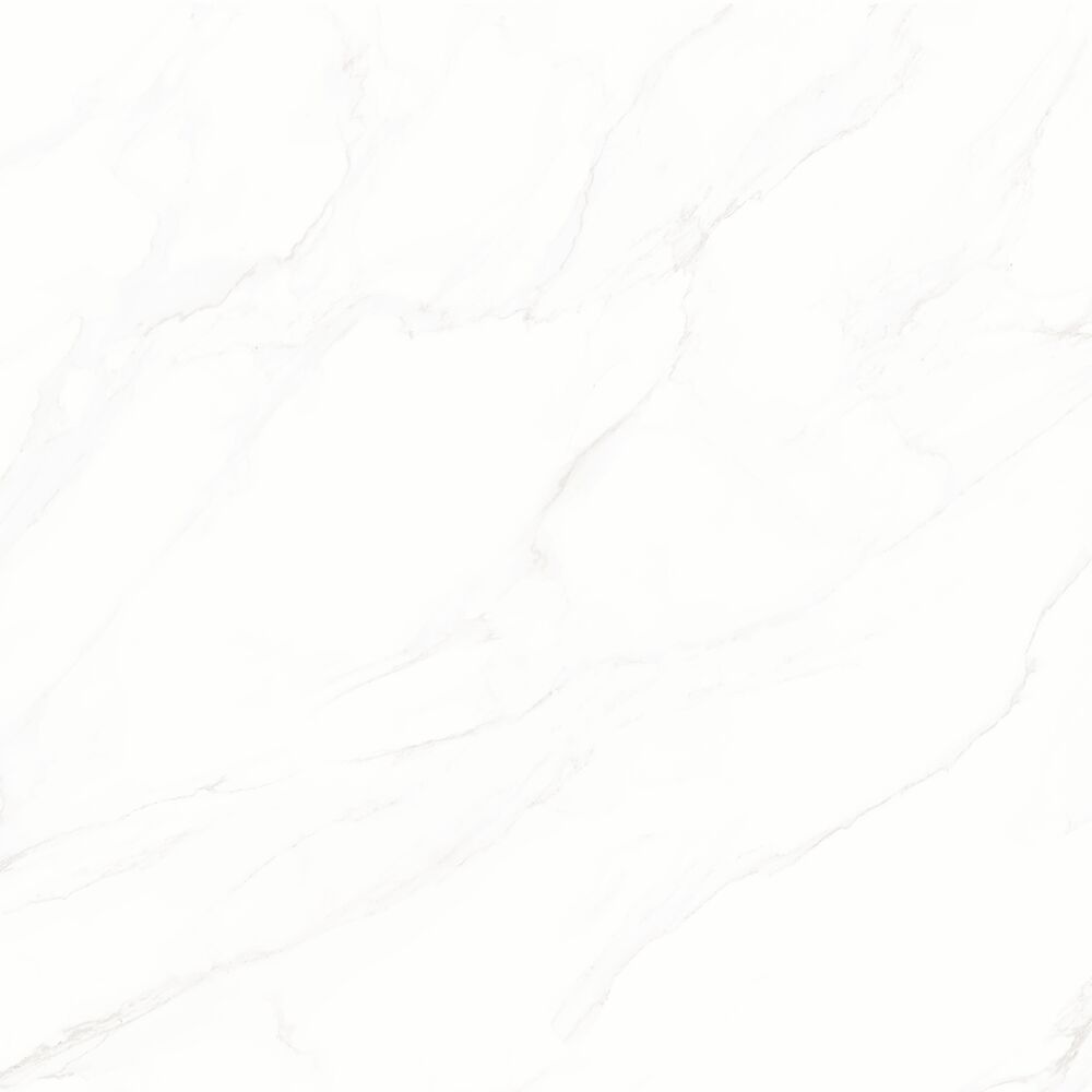 Piso Cerâmico Pr70871 Marmorizado Branco/bege Retificado Polido 70x70cm Ilhabella