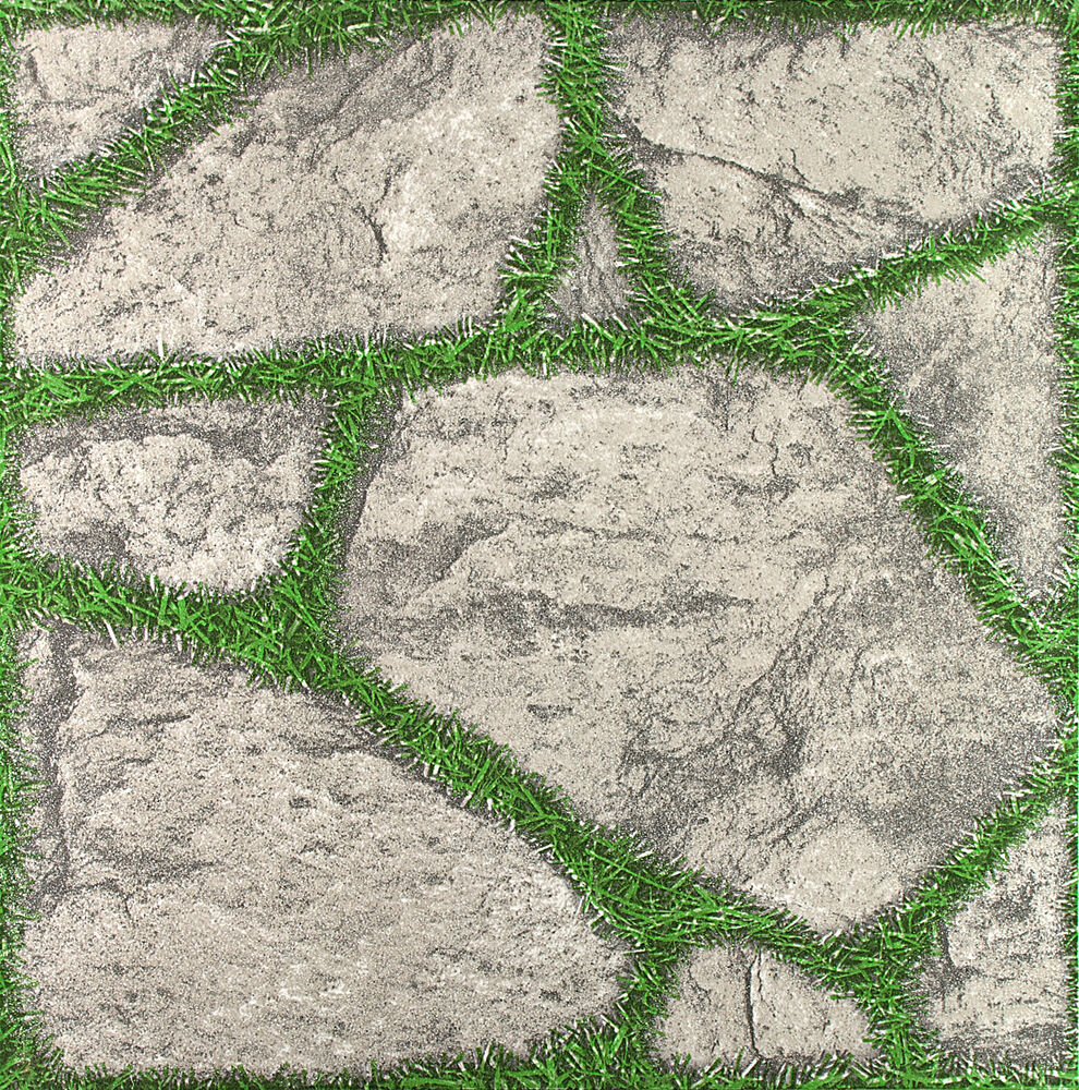 Piso 57cm x 57cm Grama 575751 Verde/Cinza Extra Ilhabella