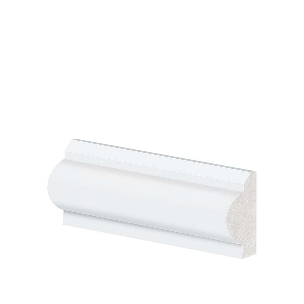 Rodameio Clássico Branco 3cmX1,3cmX2,40m Arquitech