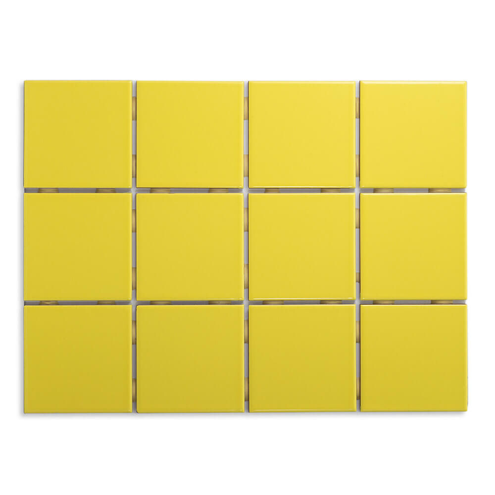 Revestimento Parede Canario Bold Acetinado 10x10cm Strufaldi