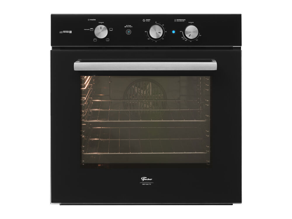 Forno de Embutir Elétrico Preto 78l Fischer