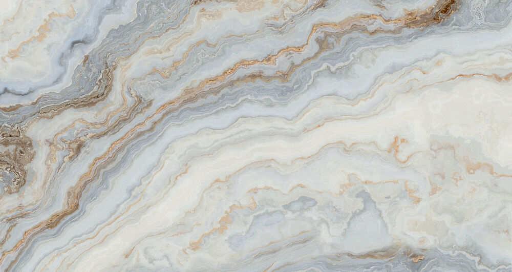 Revestimento de Parede Fênix Cinza/Azul Retificado Classe A 61x116cm Ilhabella