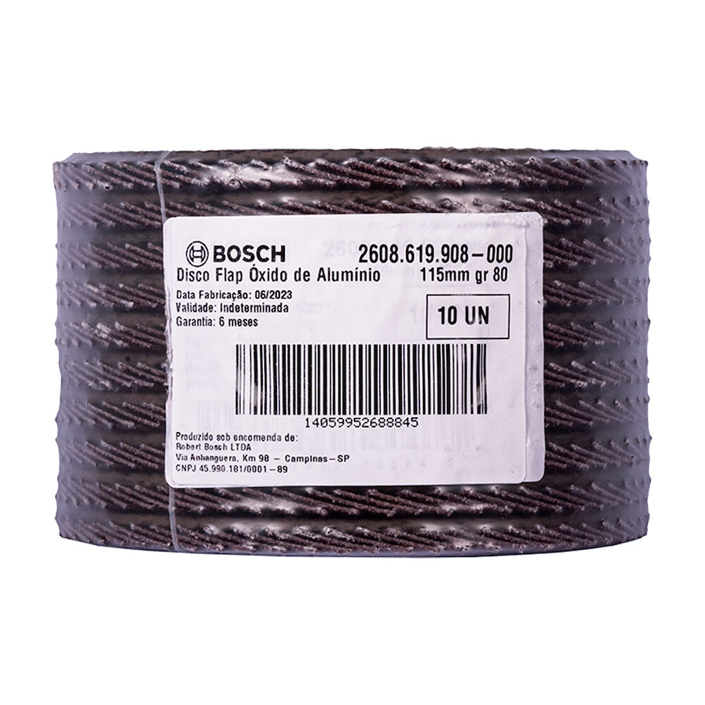 Disco Flap 115mmx421 Cinza Bosch