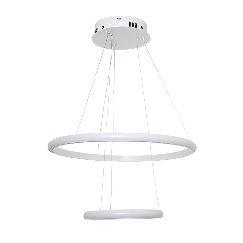 Pendente LED Circle 25W 3000K Branco Bivolt Vitralux