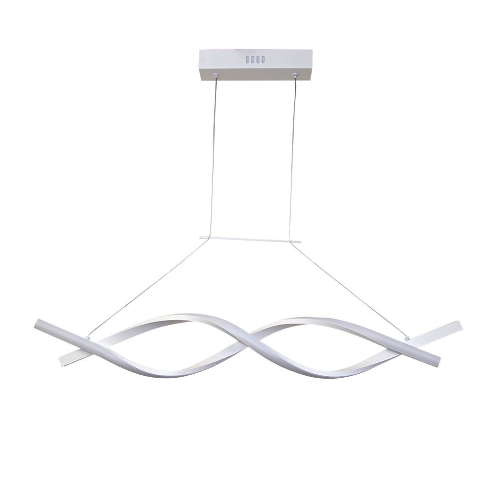 Pendente LED Wave 25W 3000K Branco Bivolt Vitralux