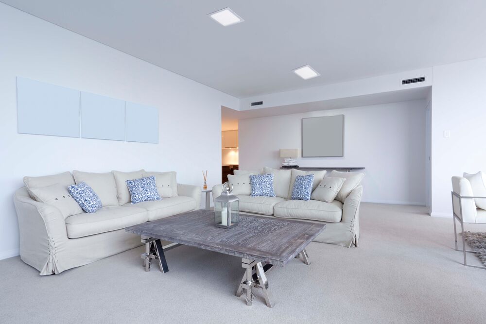 Painel LED Embutir Quadrado 18W Branco 4000K Bivolt Vitralux