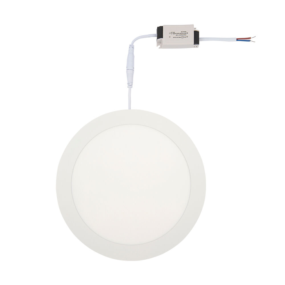 Painel LED Embutir Redondo 18W Branco 4000K Bivolt Vitralux