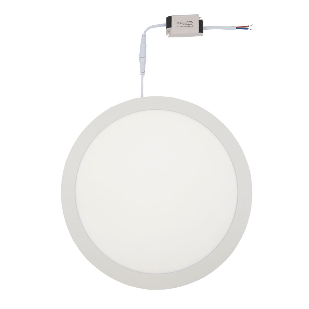 Painel LED Embutir Redondo 24W Branco 6500K Bivolt Vitralux