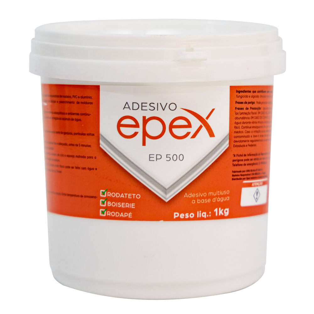Adesivo 1,0kg EP500 Branco Epex