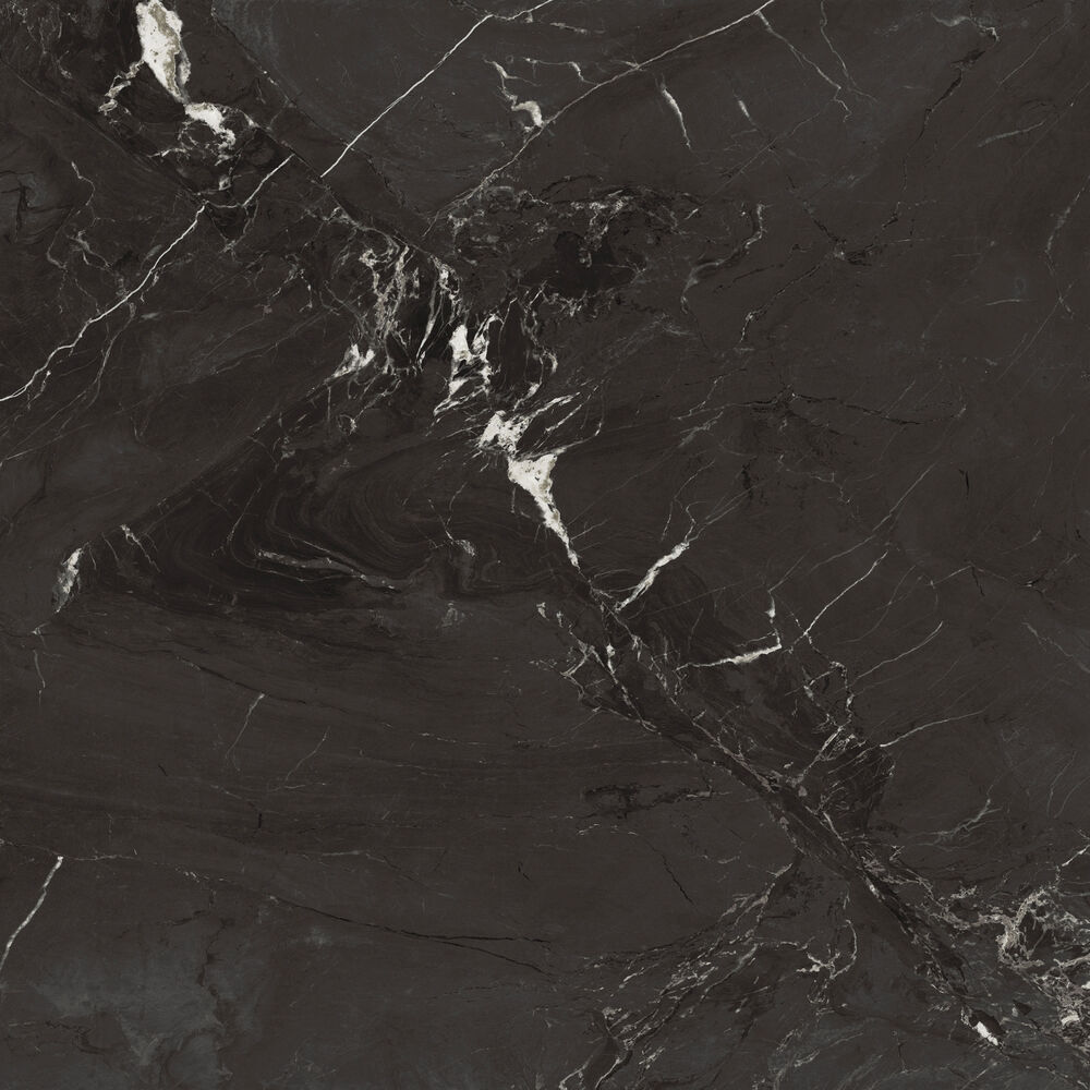 Porcelanato Polido Nero Reale Retificado 84cm X 84cm  Elizabeth