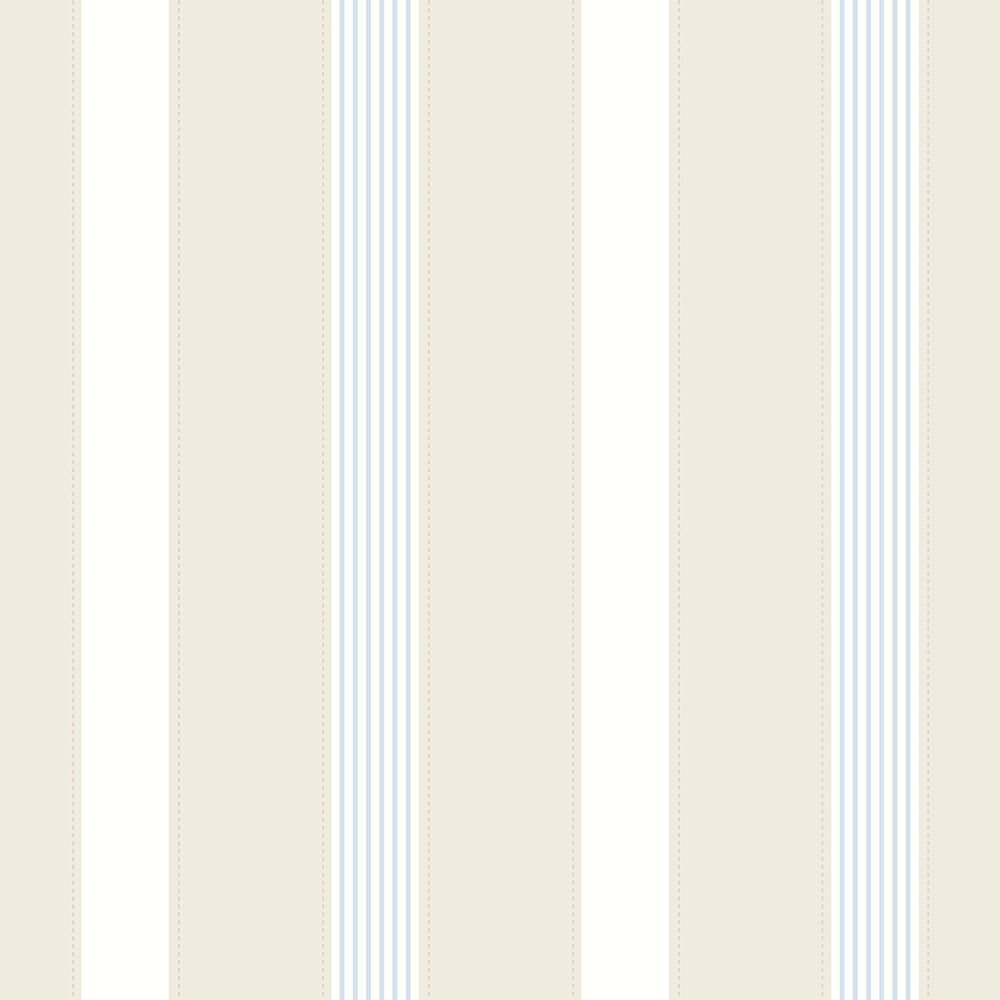 Rolo Adesivo 45cm X 3m Infantil Listras Azul Tokfix