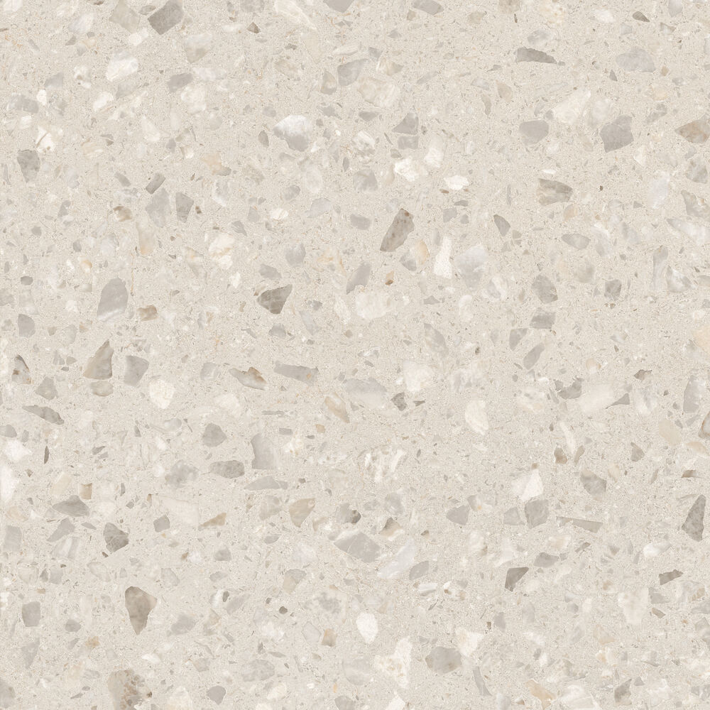 Porcelanato Dorcia Terrazzo Bege Retificado Externo 100x100cm Biancogres