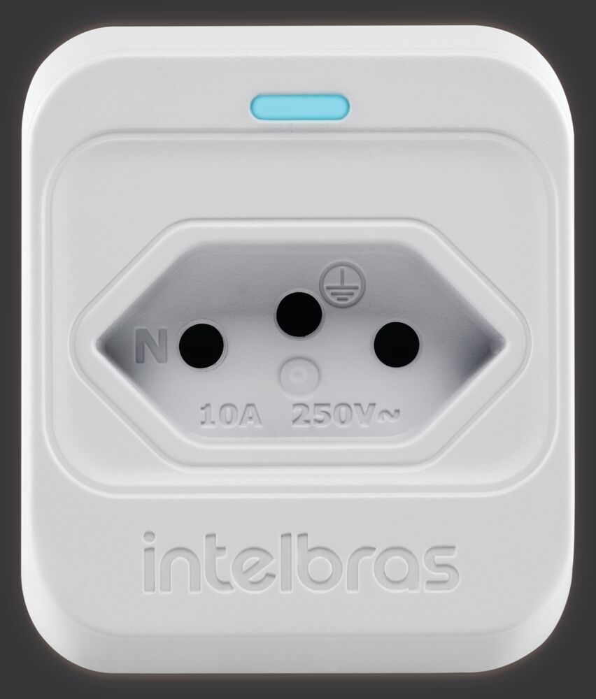 Dispositivo De Proteção Anti Surto 1 Tomada 2p+ Eps301 Branco Bivolt