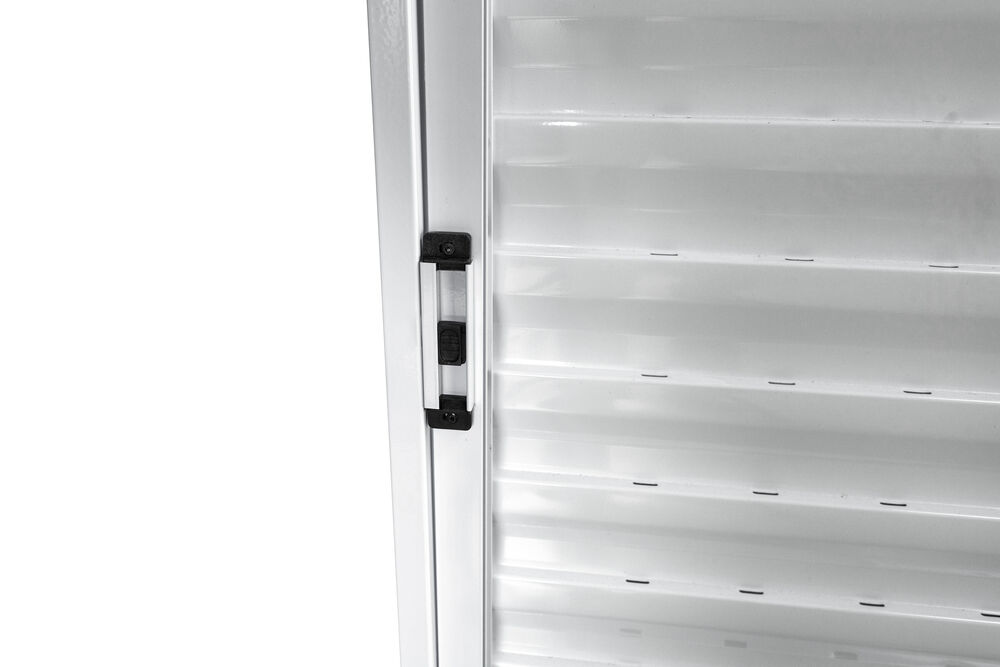 Janela Veneziana de Correr Alumínio 1,00M X 1,50M 3 Folhas Standart Branca CRV