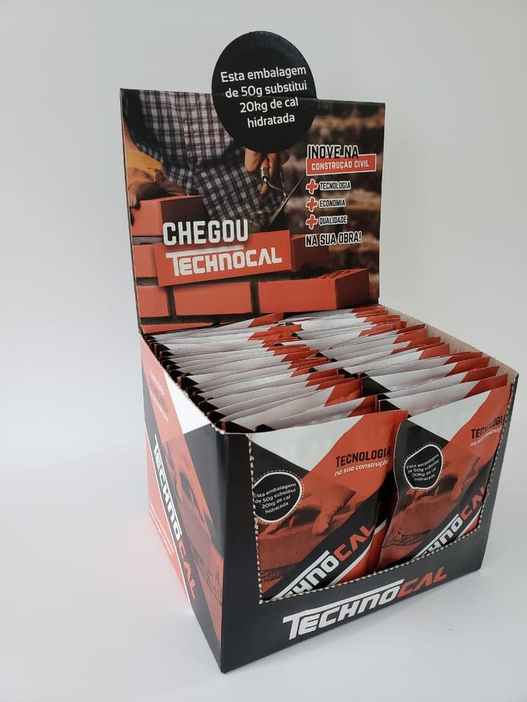 Aditivo 50gr Sache Plastificante Branco Technocal