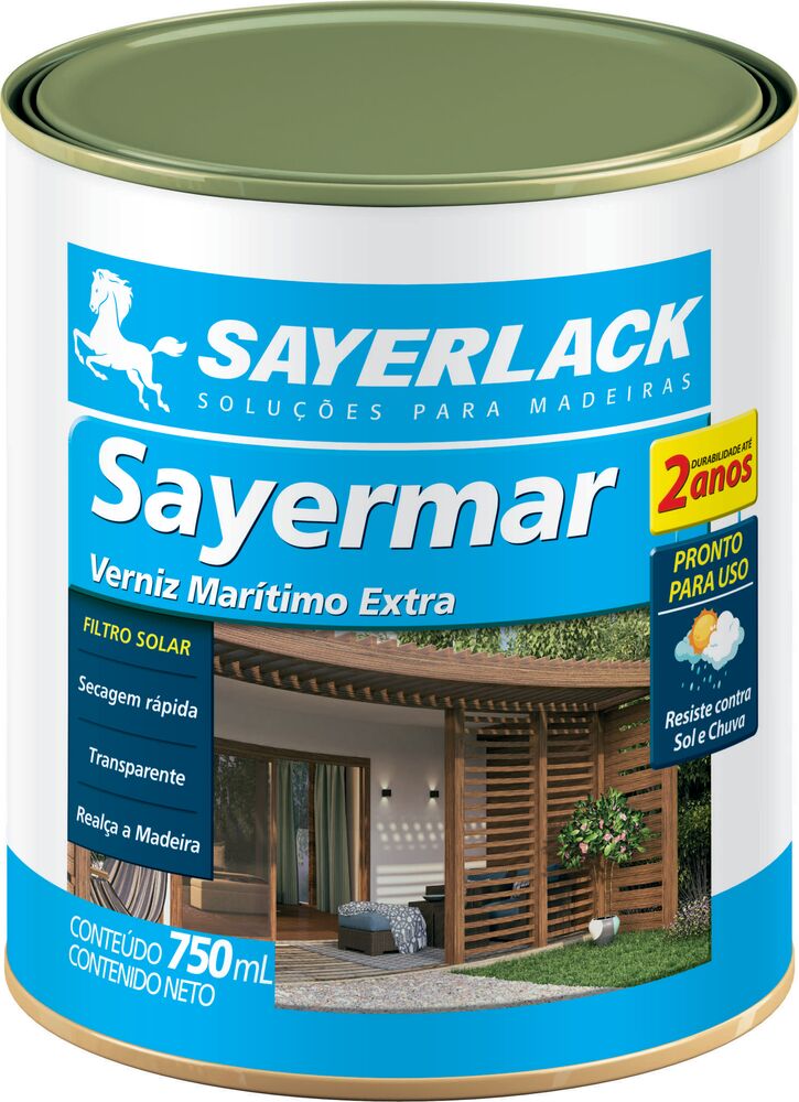 Verniz 3L Sayermar Transparente Brilhante Sayerlack