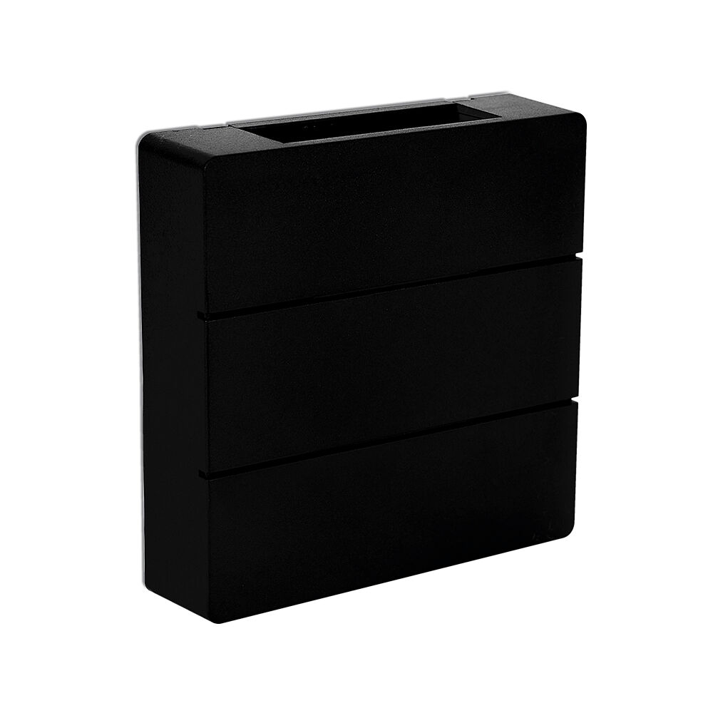 Arandela Led Pilar 6w 6500k Preto Bivolt Taschibra