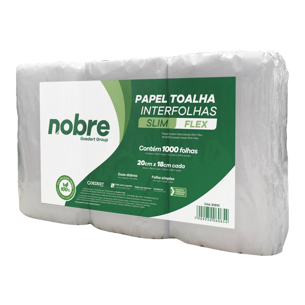 Papel Toalha Nobre Branco Goedert