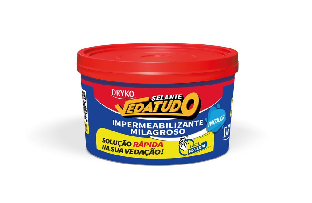 Impermeabilizante 300Gr Vedatudo Incolor Dryko
