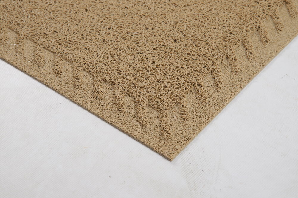 Capacho Vinil Light Rebaixo Bege 40x60cm Kapazi