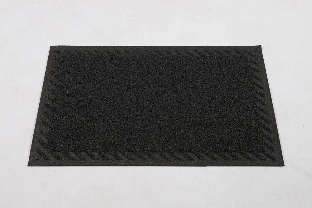 Capacho Vinil Light Rebaixo Preto 40x60cm Kapazi