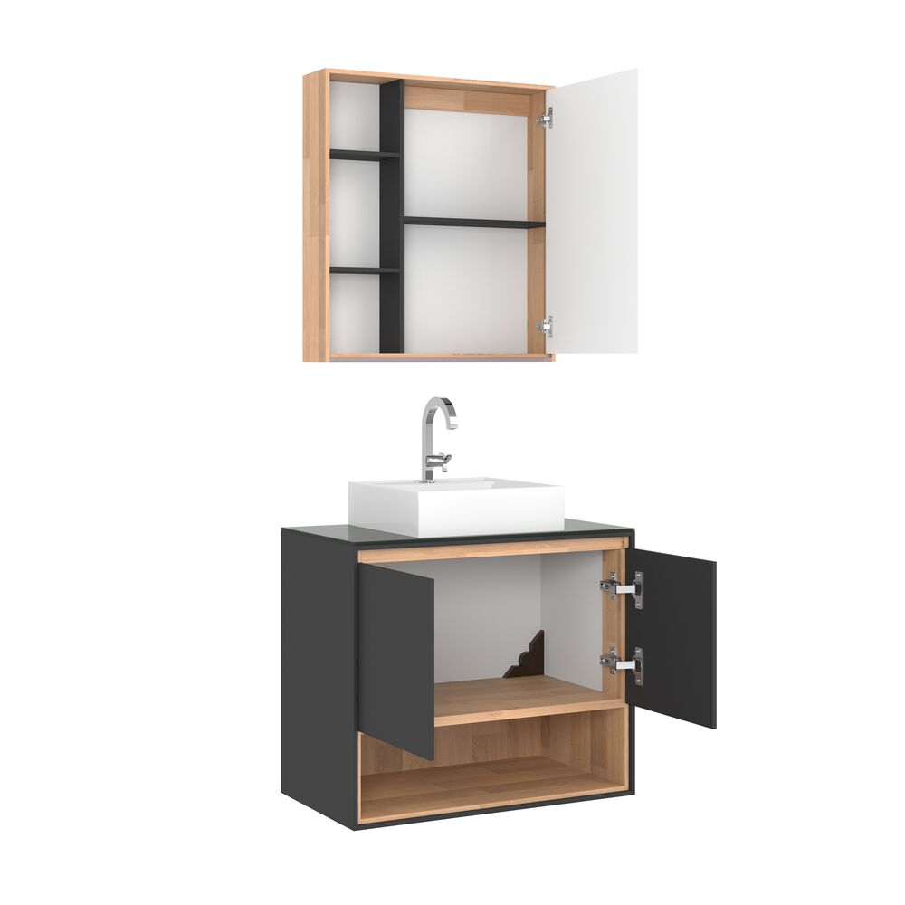 Espelheira MDF/MDP 60cm Lunna C-Linea