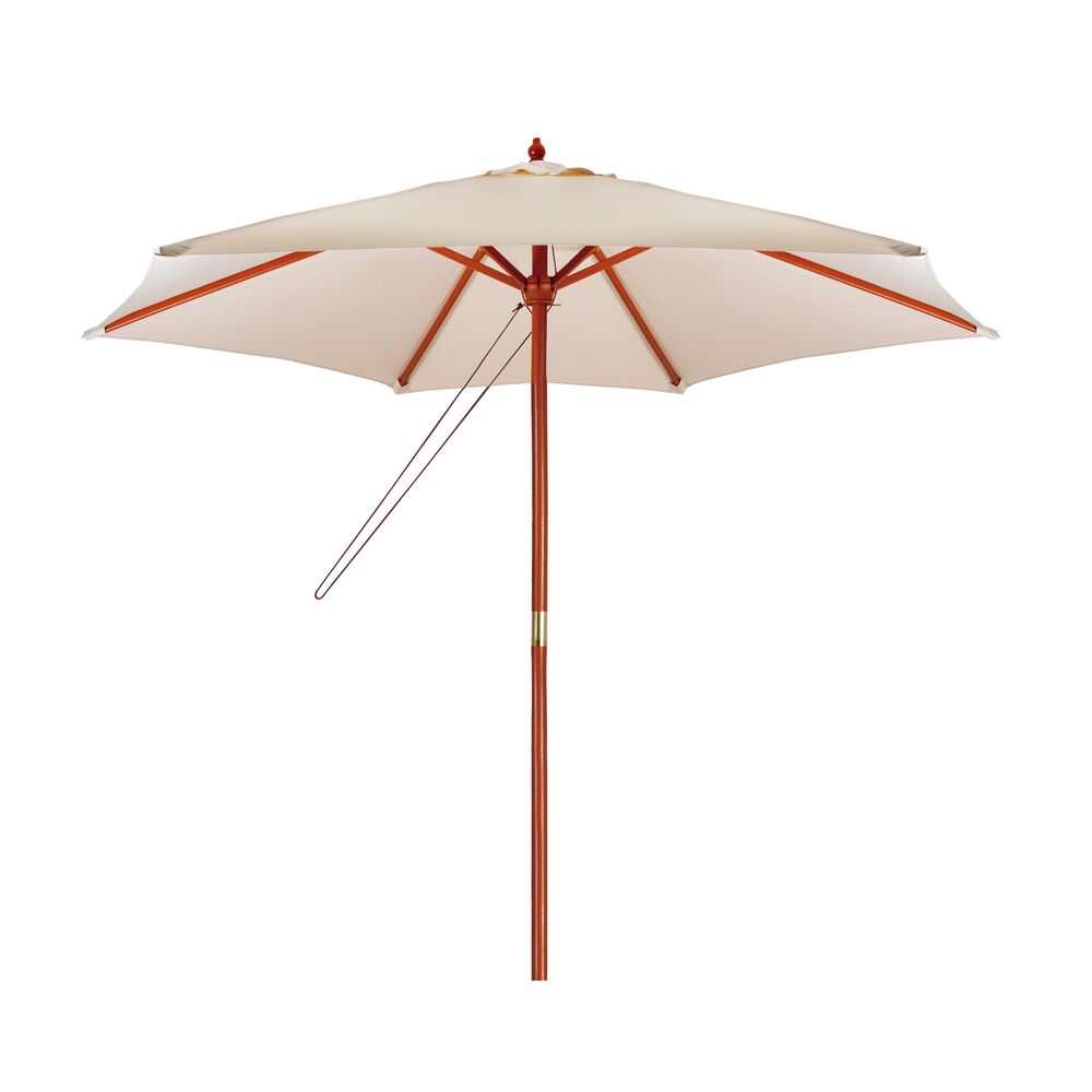 Ombrelone de Madeira 2,4m Bege Mor