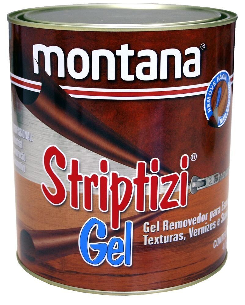 Removedor de Tintas Striptizi Gel 1kg Montana