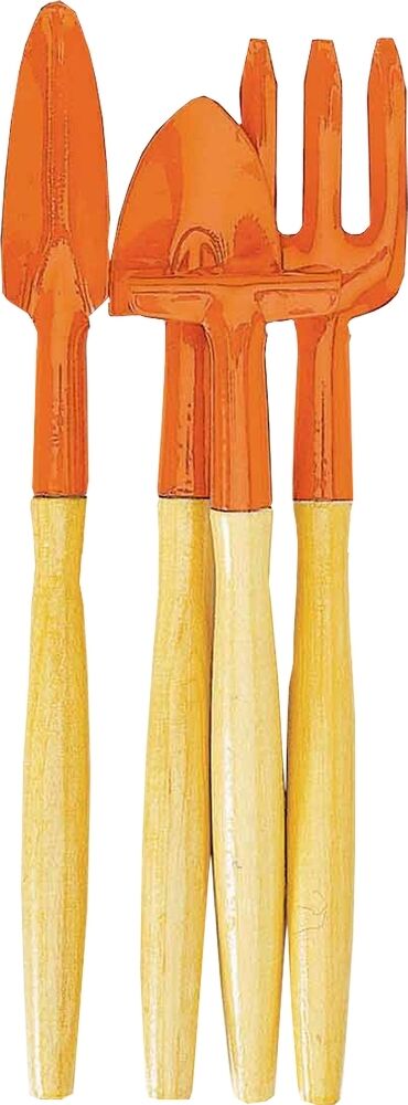 Conjunto de Madeira para Jardim Tramontina 4 Peças Laranja