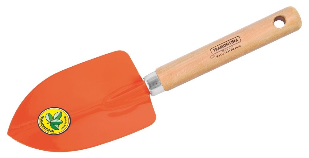 Pázinha de Metal Tramontina Larga Laranja