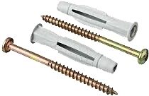 Bucha para Ocos com Parafuso Bemfixa 10mm 4 Peças 3433