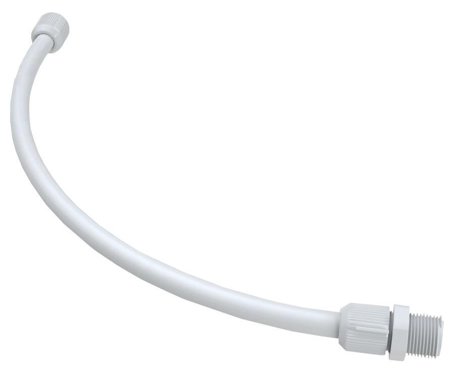Engate Flexível Tigre 50cm PVC Branco