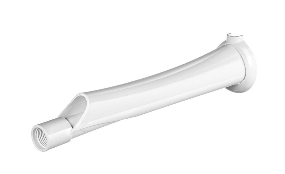 Braço para Chuveiro Lorenzetti PVC 30cm Branco