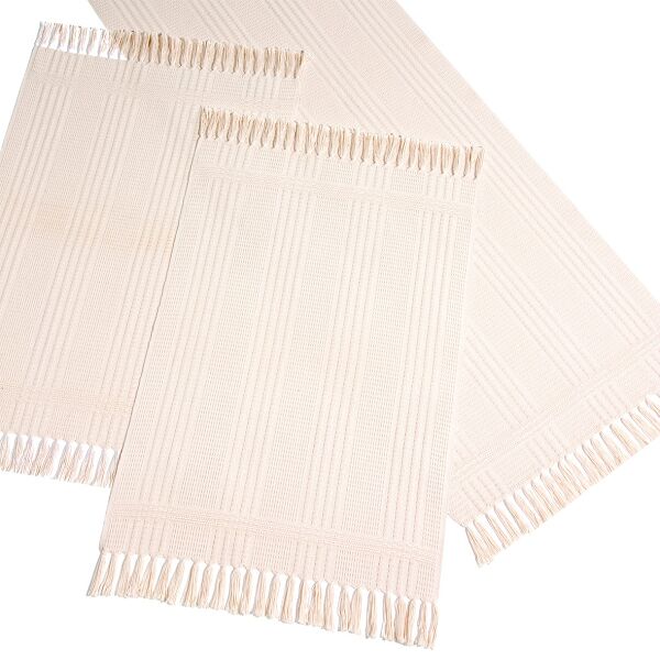 Passadeira 50x150cm Natural Artesanal Teares