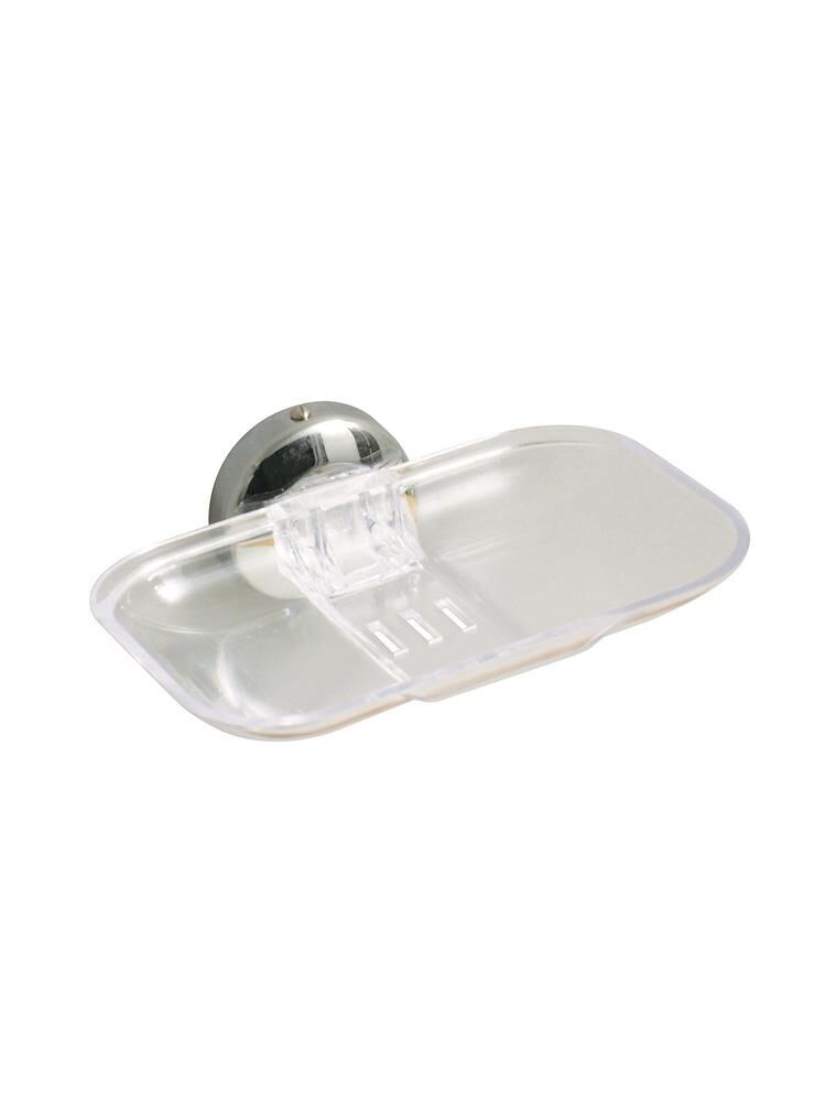 Saboneteira de Parede Jackwal Standard Cristal