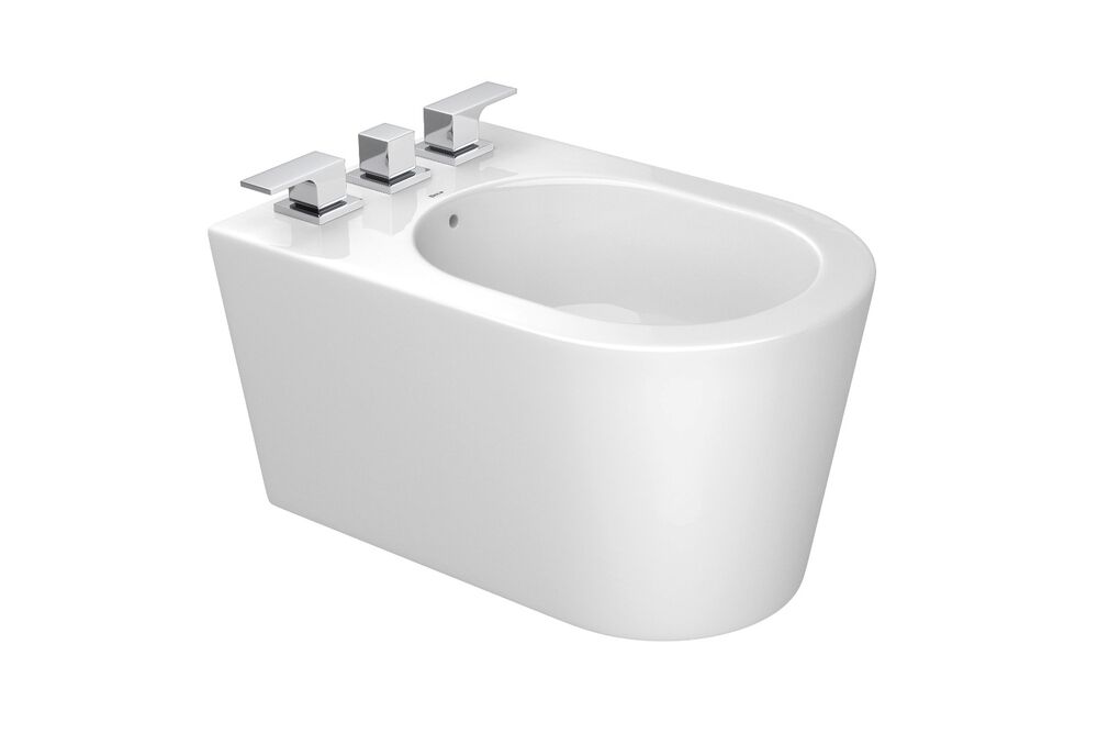 Bidê 3 Furos Deca Link Suspenso Branco Gelo